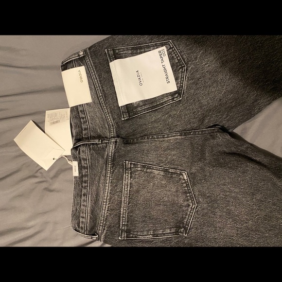 Ovadia Men’s Black Jeans with little rips - Picture 5 of 7